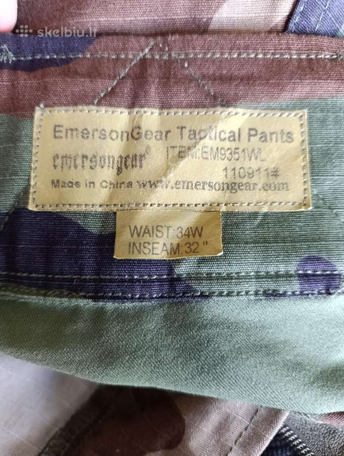 Kelnės Emerson Gen 3 Woodland - nuotraukos Nr. 2