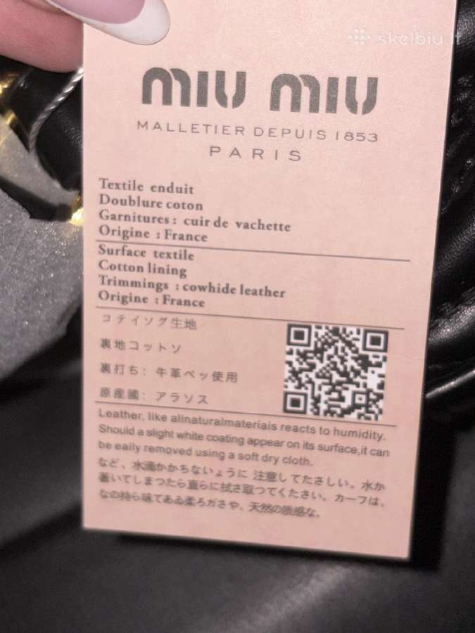 Miu Miu rankinė - nuotraukos Nr. 2