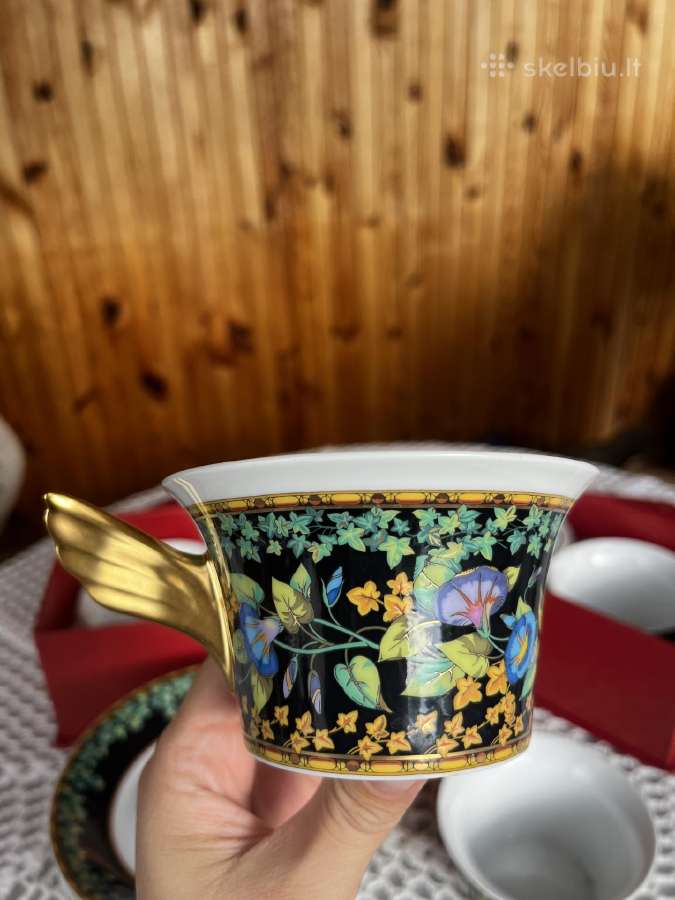 Versace Rosenthal Gold Ivy (1997) Arbatos servizas - nuotraukos Nr. 4