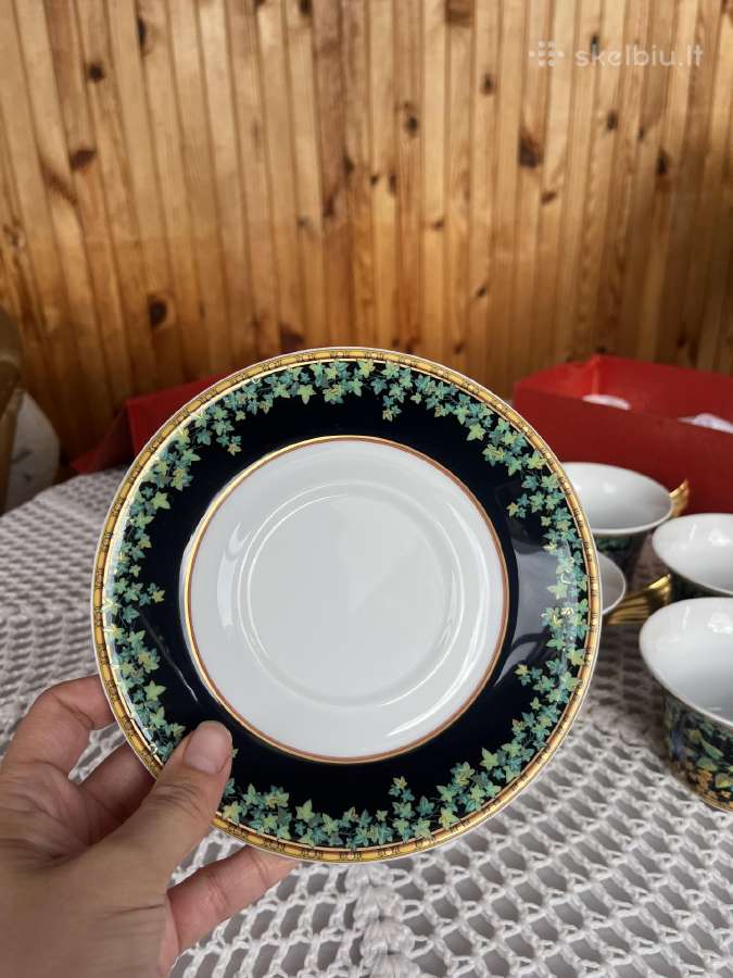 Versace Rosenthal Gold Ivy (1997) Arbatos servizas - nuotraukos Nr. 7