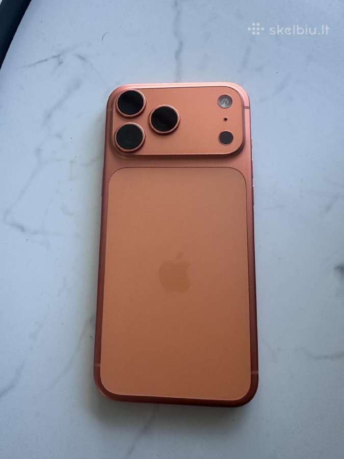 iPhone 17 Pro Max 256gb. Ideali bukle 9.5/10 - nuotraukos Nr. 2
