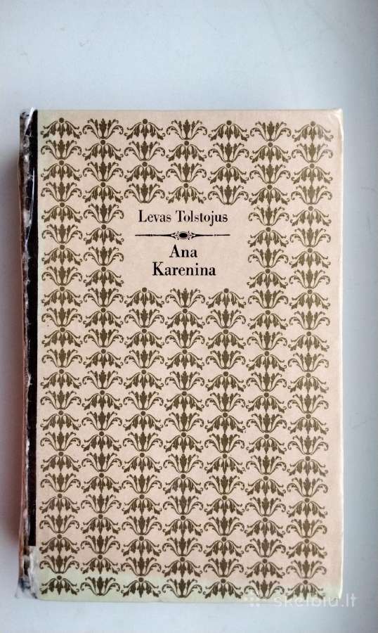 L. Tolstojus. Ana Karenina. 1,2 tomai. 1983 m. lei - nuotraukos Nr. 2