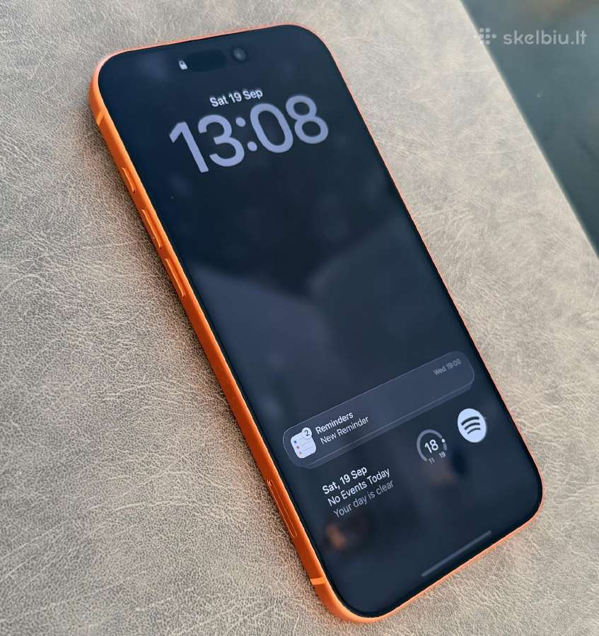 iPhone 17 Pro Max 256gb Space Orange, garantija - nuotraukos Nr. 2