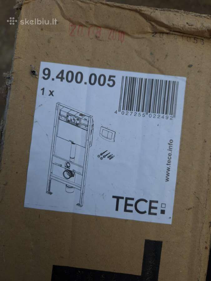 Tece 9.400.005 WC rėmas su bakeliu - nuotraukos Nr. 2