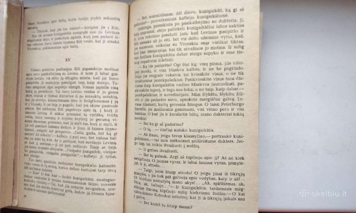 L. Tolstojus. Ana Karenina. 1,2 tomai. 1983 m. lei - nuotraukos Nr. 7