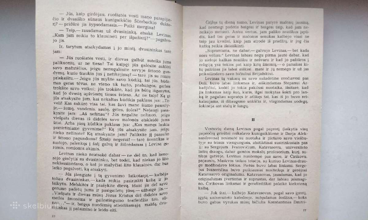 L. Tolstojus. Ana Karenina. 1,2 tomai. 1983 m. lei - nuotraukos Nr. 13