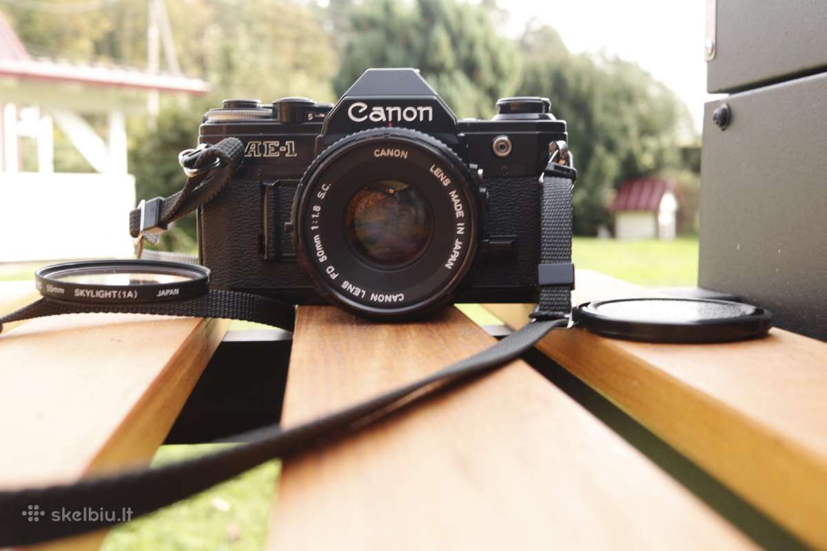 Canon Ae-1 - nuotraukos Nr. 2