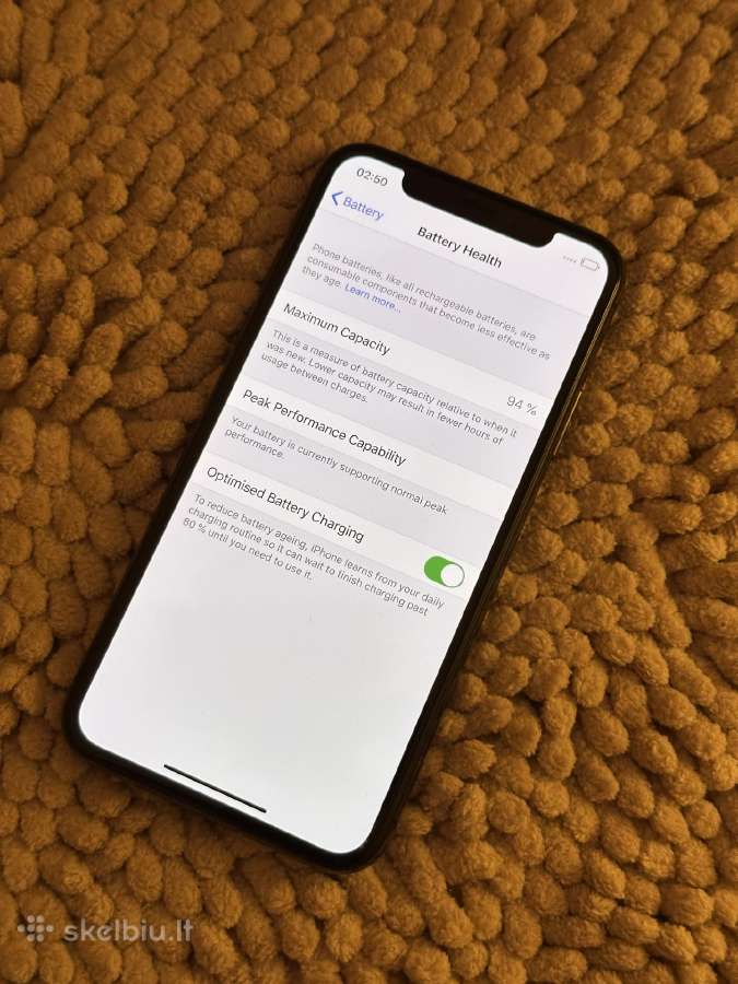 iPhone X 256gb - nuotraukos Nr. 4