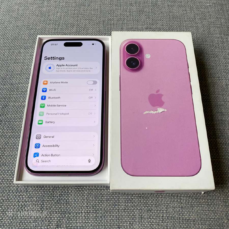 Apple iPhone 16 128gb Pink - nuotraukos Nr. 2