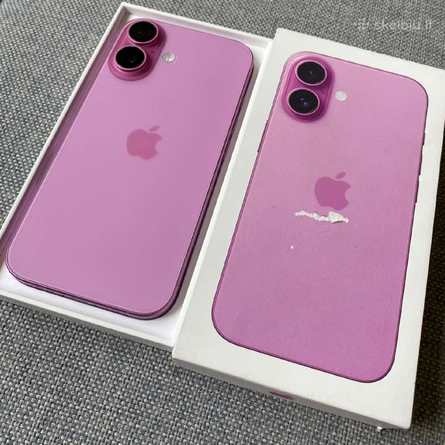 Apple iPhone 16 128gb Pink - nuotraukos Nr. 7