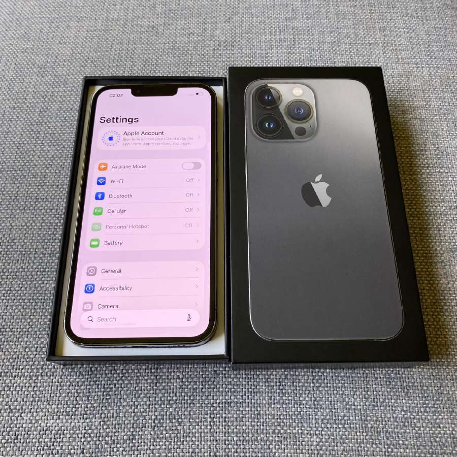 Apple iPhone 13 Pro 128gb Graphite - nuotraukos Nr. 2