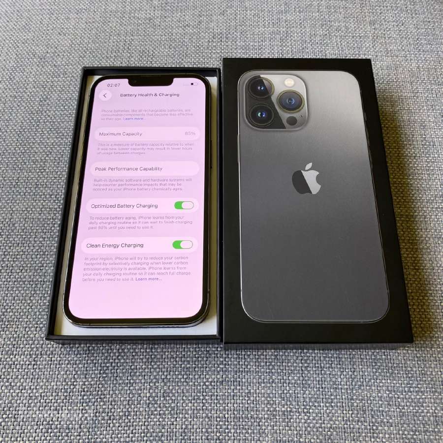 Apple iPhone 13 Pro 128gb Graphite - nuotraukos Nr. 4