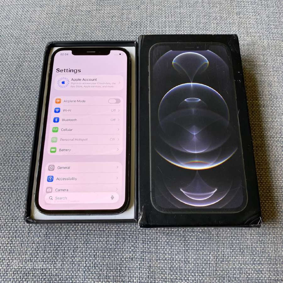 Apple iPhone 12 Pro 128gb Graphite - nuotraukos Nr. 2