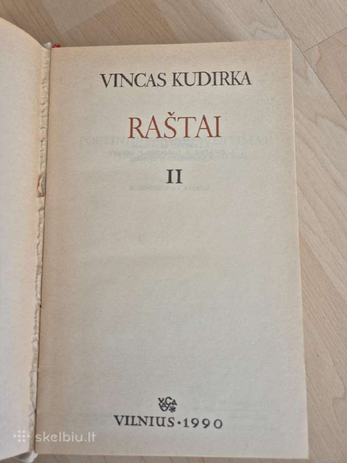 Vincas Kudirka - Raštai I,II,III tomai - nuotraukos Nr. 3
