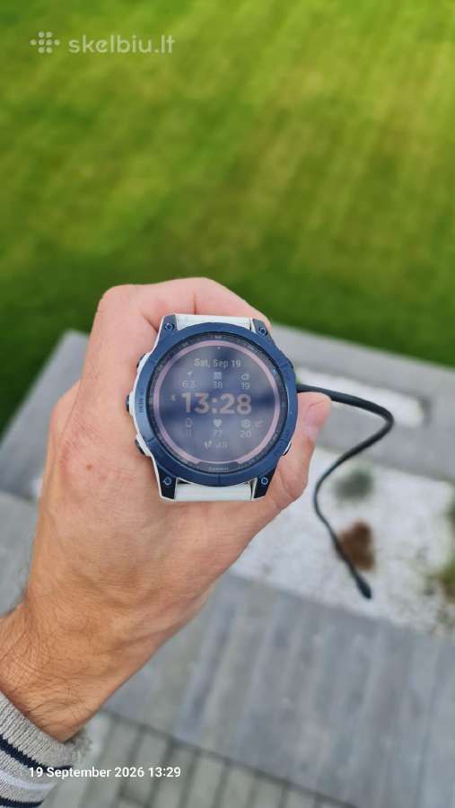 Garmin Fenix 7 Saphire Solar - nuotraukos Nr. 8