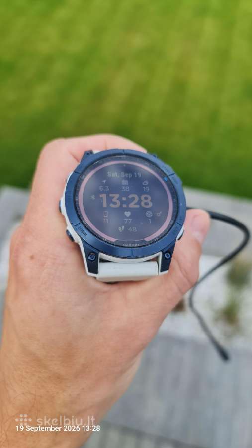 Garmin Fenix 7 Saphire Solar - nuotraukos Nr. 9