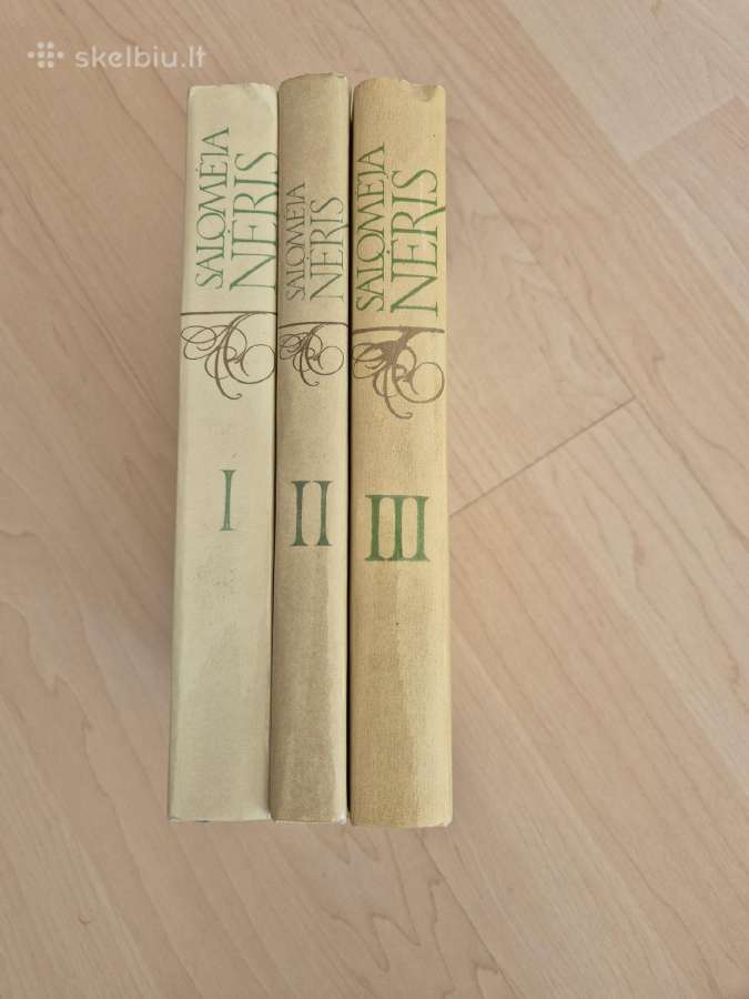 Salomėja Nėris-raštai , I,II,III tomai - nuotraukos Nr. 2