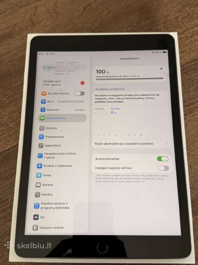 Apple iPad 9th gen - nuotraukos Nr. 8