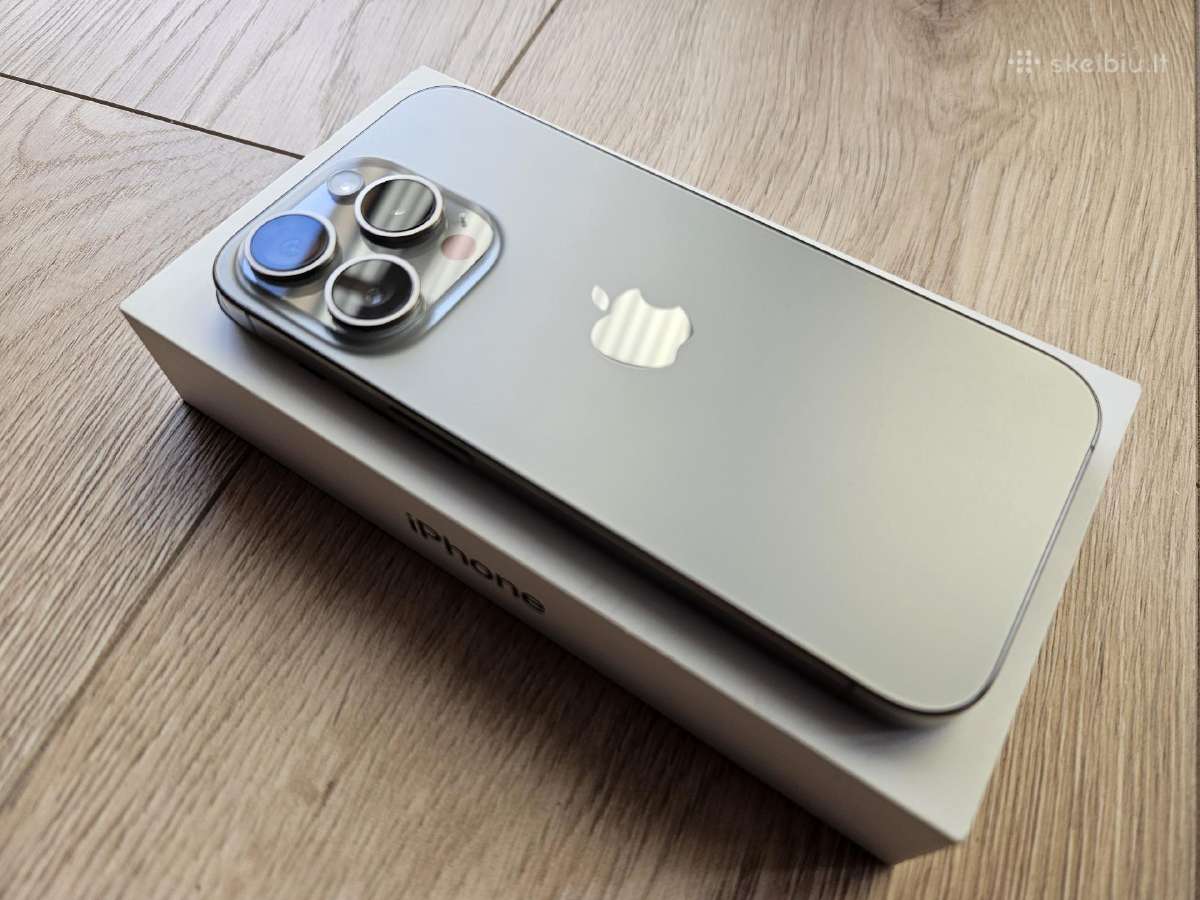 Apple iPhone 15 Pro 256gb - nuotraukos Nr. 3