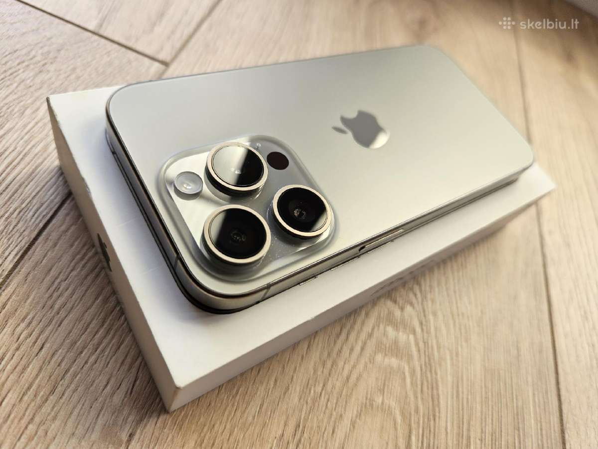Apple iPhone 15 Pro 256gb - nuotraukos Nr. 4