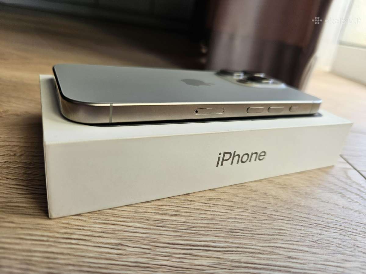Apple iPhone 15 Pro 256gb - nuotraukos Nr. 5
