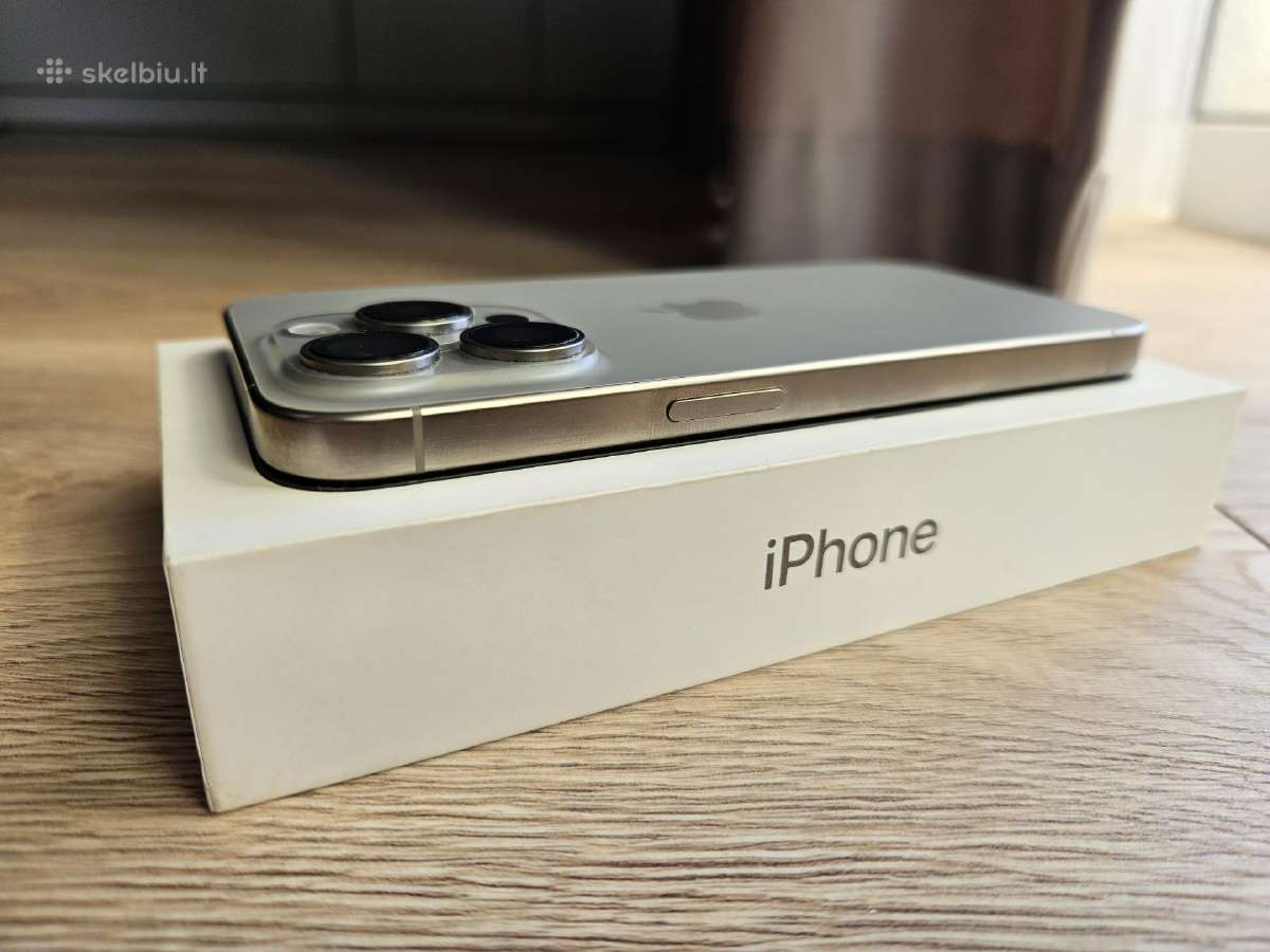 Apple iPhone 15 Pro 256gb - nuotraukos Nr. 6