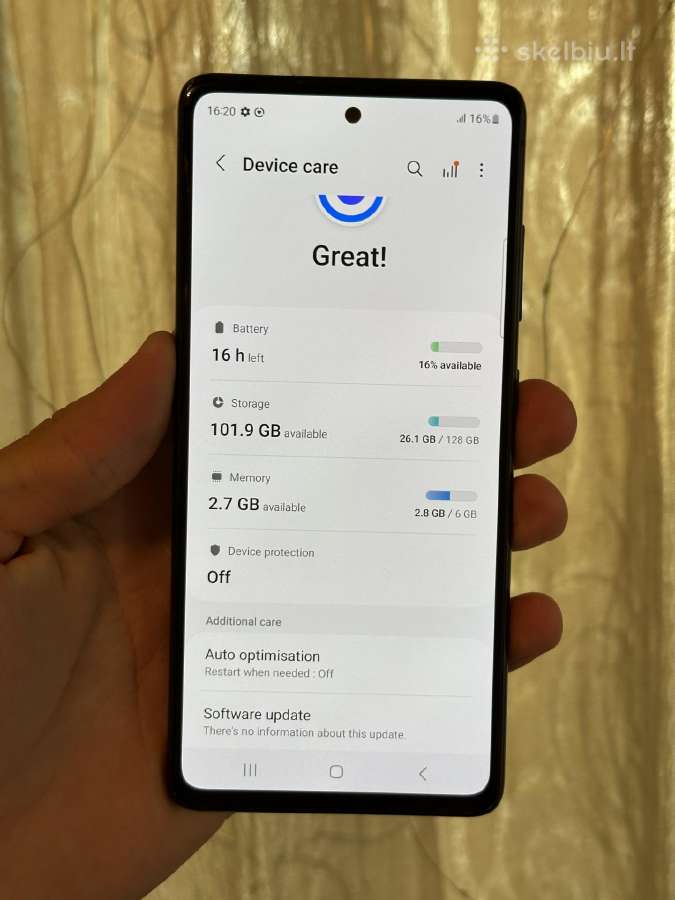 Samsung Galaxy S20 Fe 128gb - nuotraukos Nr. 6