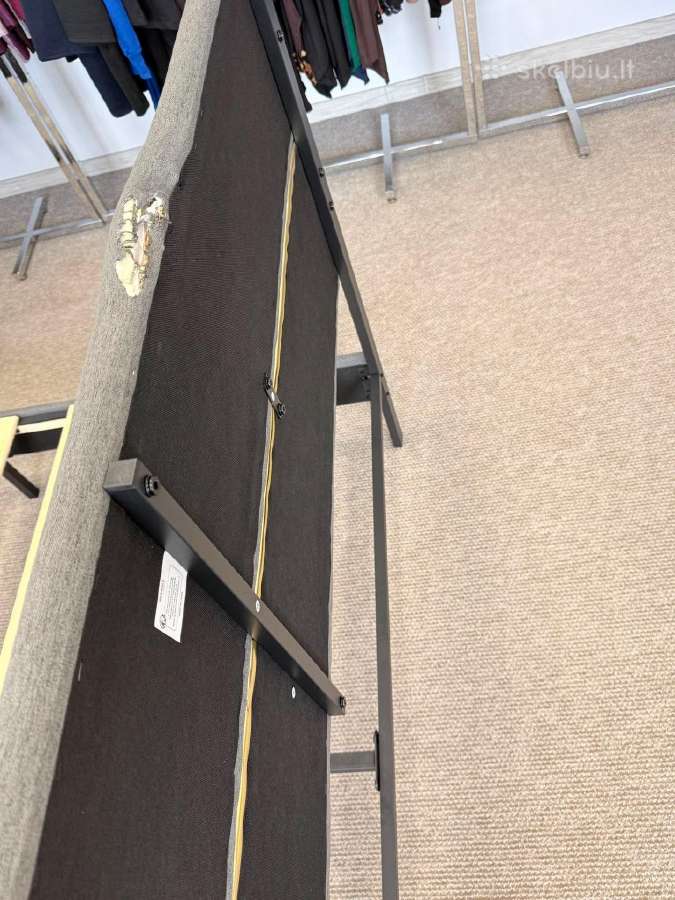 Lovos remas naujas,su mini defektu,160x200 - nuotraukos Nr. 5
