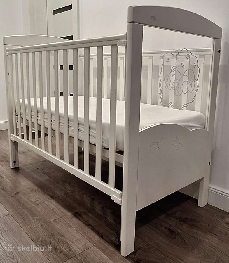 Parduodama Drewex lovytė + Babymatex Dual čiužinys - nuotraukos Nr. 2