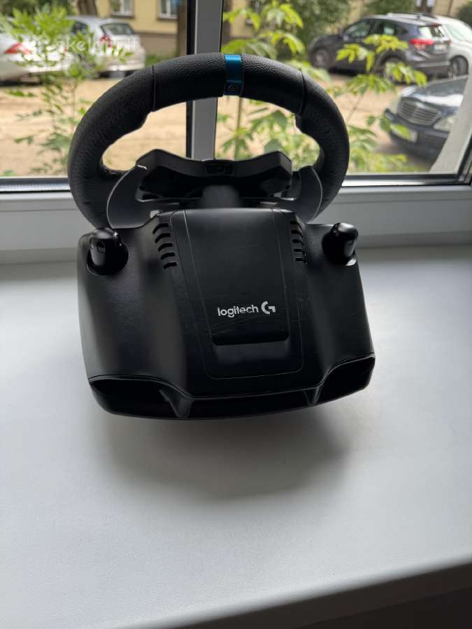 Logitech G29 vairas, pedalai + Shifteris - nuotraukos Nr. 3