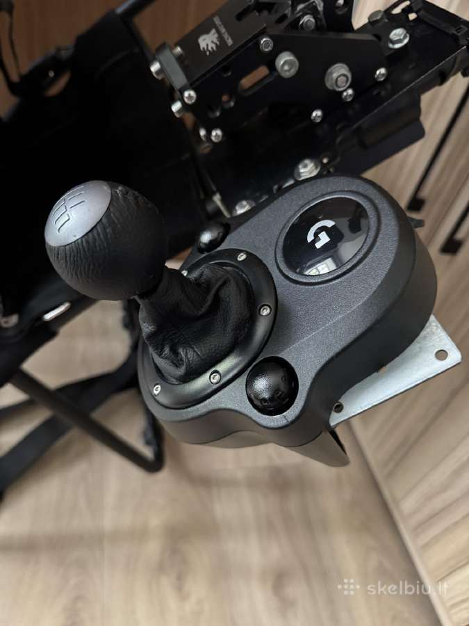 Logitech G29 vairas, pedalai + Shifteris - nuotraukos Nr. 5