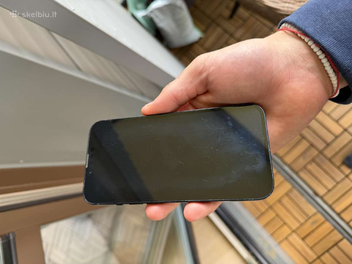 iPhone 14 melynas 128gb (86% baterija) - nuotraukos Nr. 4