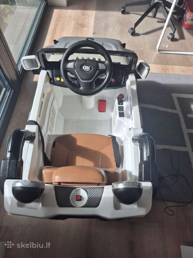 Elektrinė vaikiška mašinėlė (naujos baterijos) - nuotraukos Nr. 3