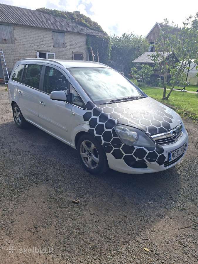 Parduodama opel zafira 2010m - nuotraukos Nr. 4