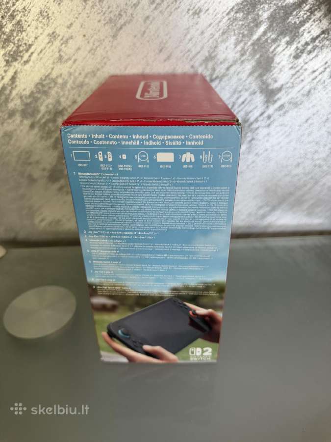 Nintendo Switch 2 visiskai naujas, neisluptas - nuotraukos Nr. 2
