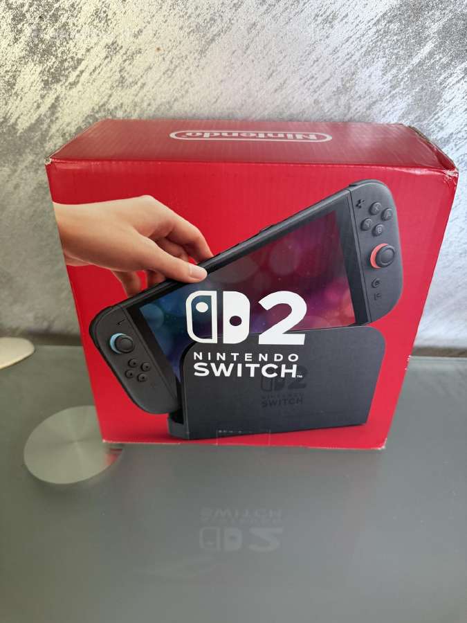 Nintendo Switch 2 visiskai naujas, neisluptas - nuotraukos Nr. 4