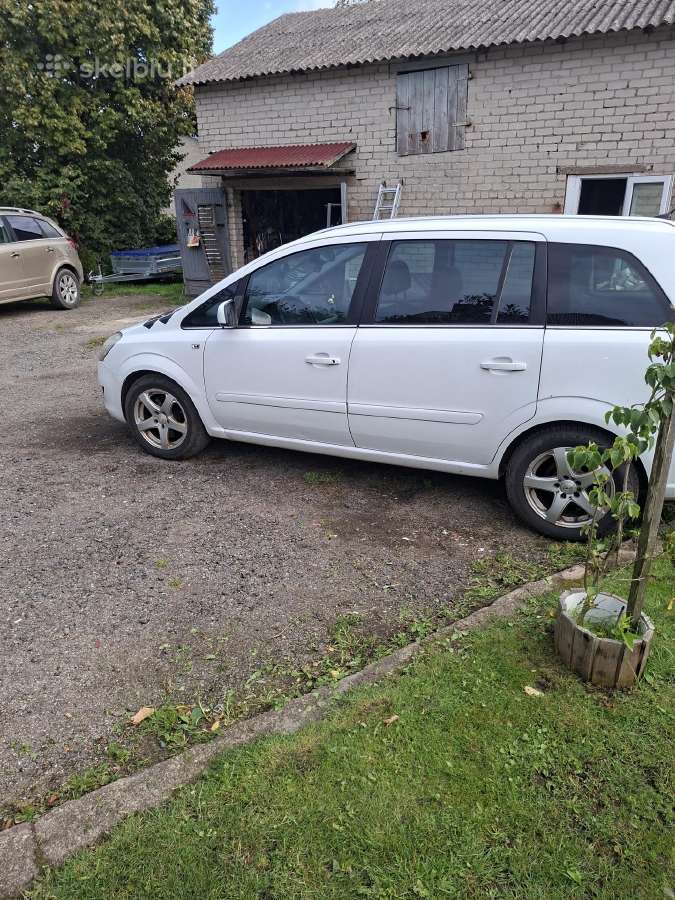 Parduodama opel zafira 2010m - nuotraukos Nr. 9