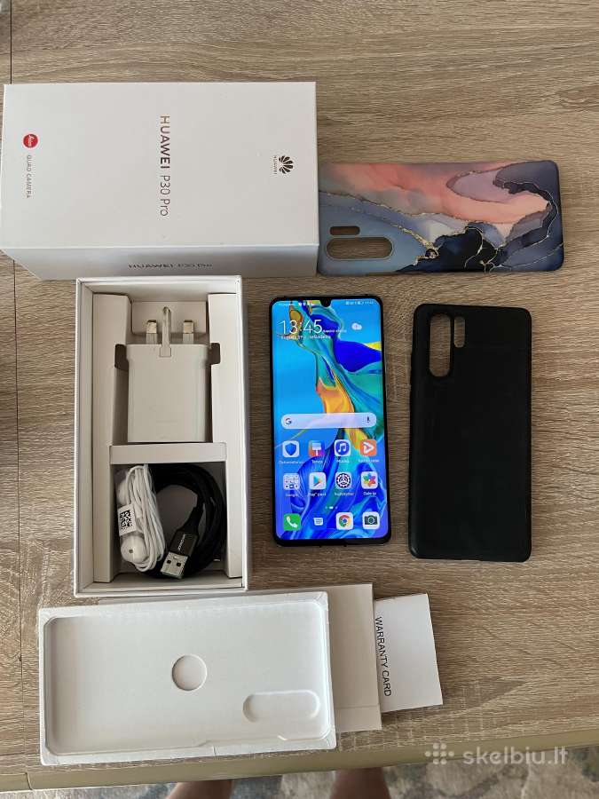 Parduodamas Huawei P30 Pro 128 GB + Huawei Watchgt - nuotraukos Nr. 3