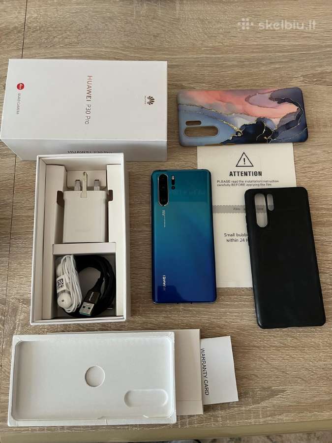 Parduodamas Huawei P30 Pro 128 GB + Huawei Watchgt - nuotraukos Nr. 4