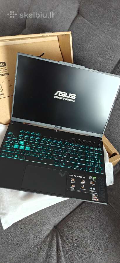 Parduodu nauja žaidimų kompiuterį Asus Tuf A16 - nuotraukos Nr. 6