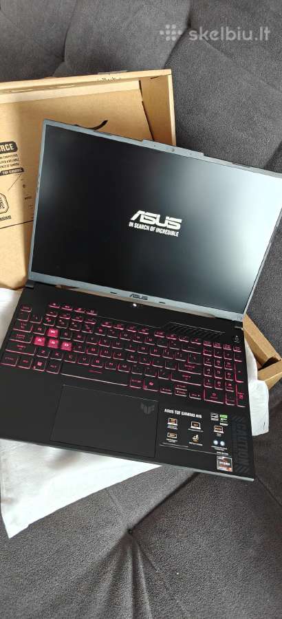Parduodu nauja žaidimų kompiuterį Asus Tuf A16 - nuotraukos Nr. 7