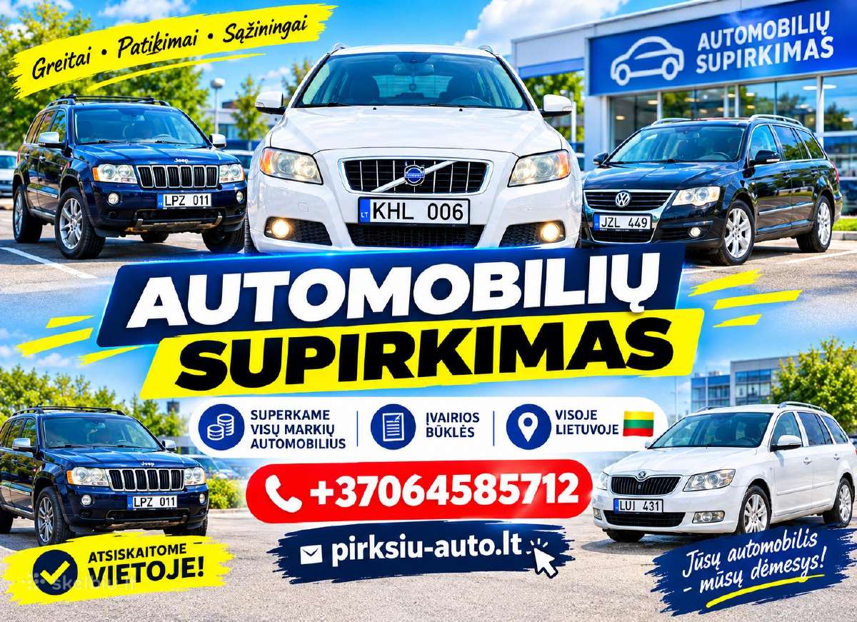 Automobilių supirkimas - nuotraukos Nr. 25