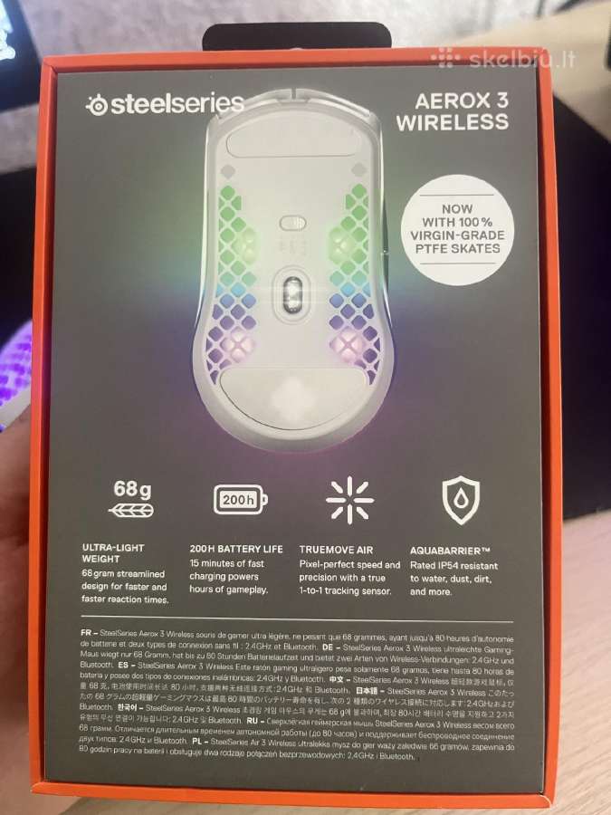 Steelseries Aerox 3 - nuotraukos Nr. 15