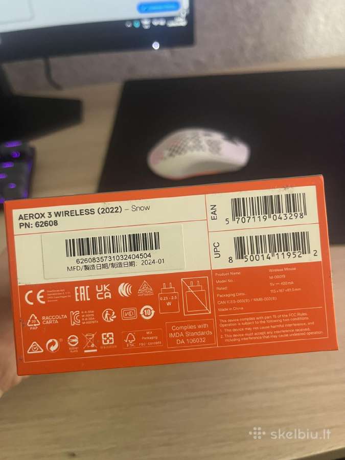 Steelseries Aerox 3 - nuotraukos Nr. 18