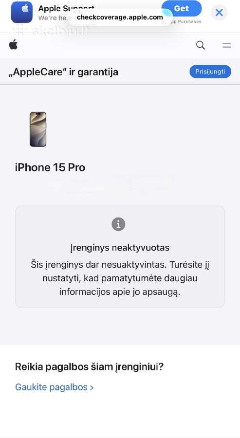 Naujas Apple iPhone 15 pro 128gb black - nuotraukos Nr. 3