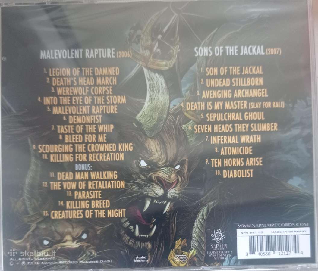 Legion Of The Damned - Malevolent Rapture/son Of j - nuotraukos Nr. 2