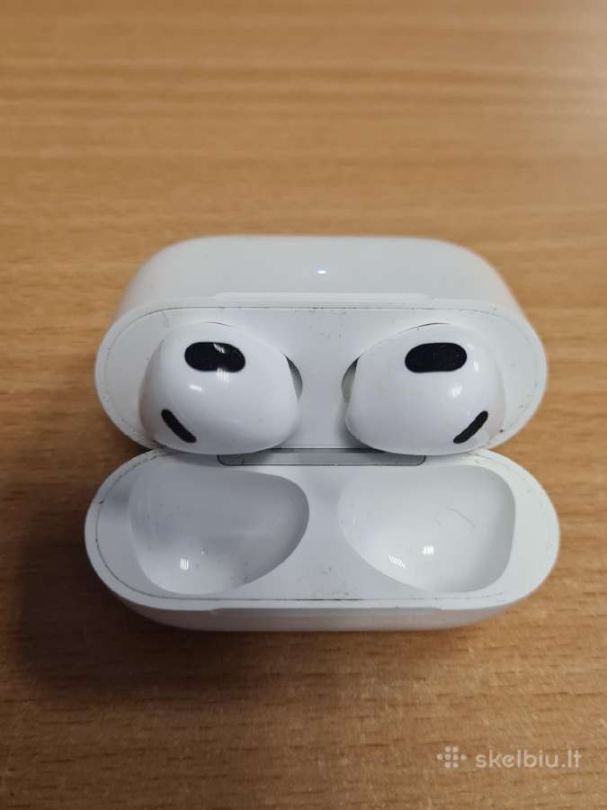 Originalūs Airpods (3rd Generation) ausinukai - nuotraukos Nr. 4