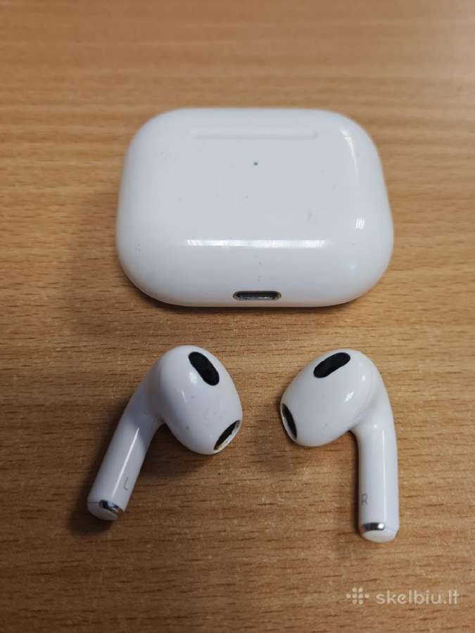 Originalūs Airpods (3rd Generation) ausinukai - nuotraukos Nr. 2