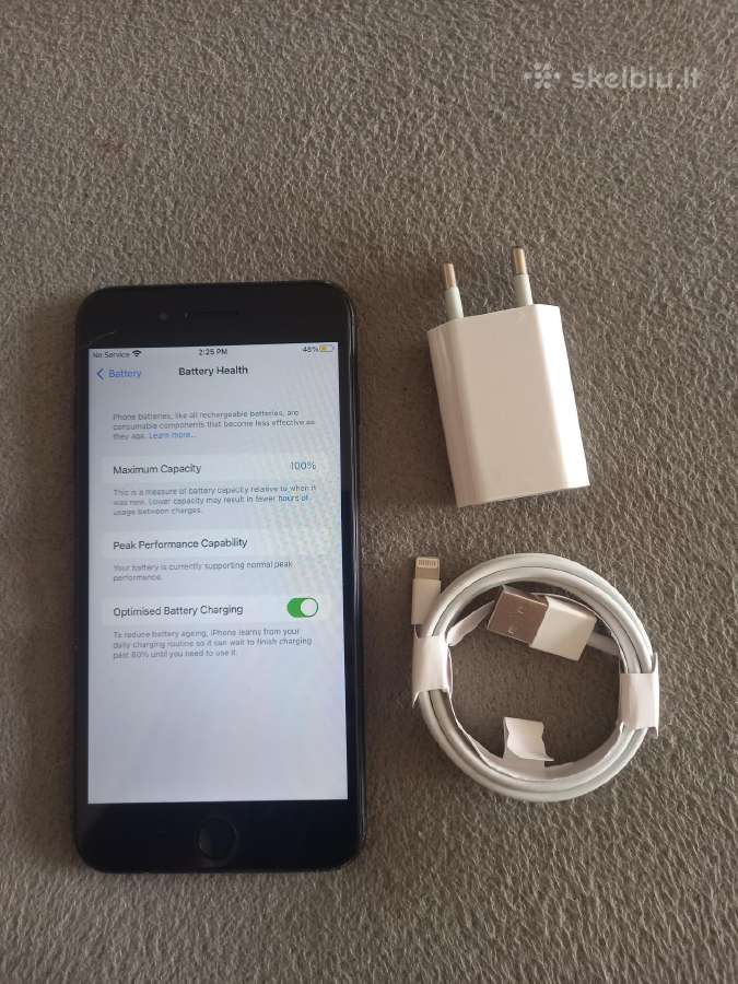 iPhone 7 plius 32gb 100% baterija - nuotraukos Nr. 3