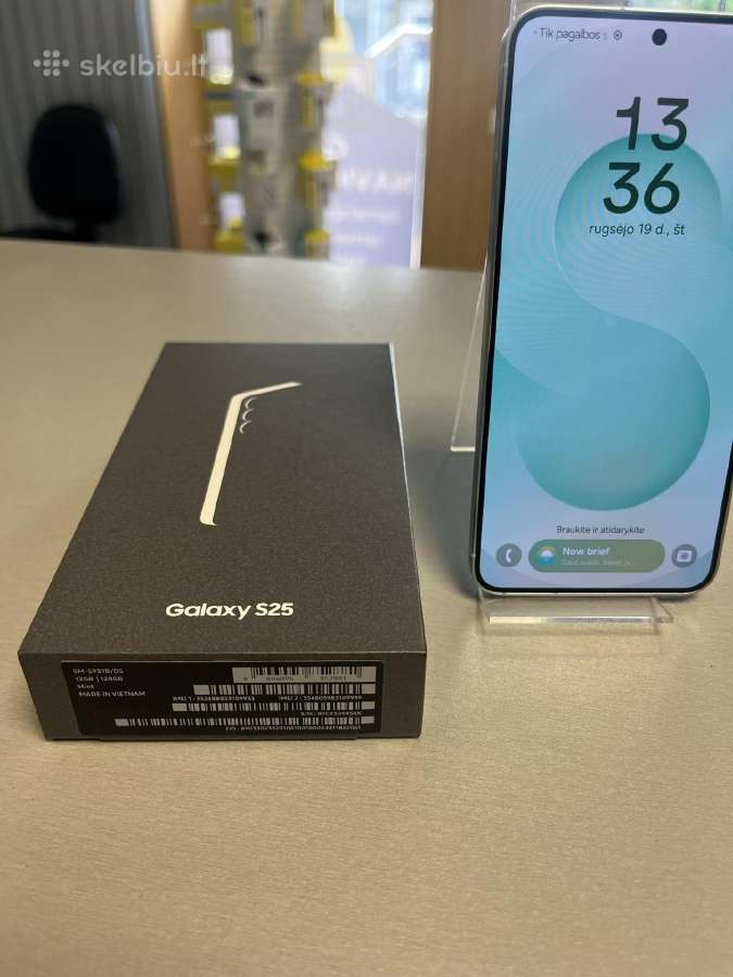 Parduodamas geros būklės Samsung s25, 128gb - nuotraukos Nr. 3